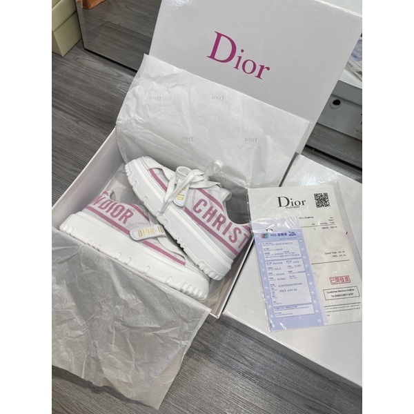 GIÀY DI!OR TRẮNG HỒNG LAI AU SC