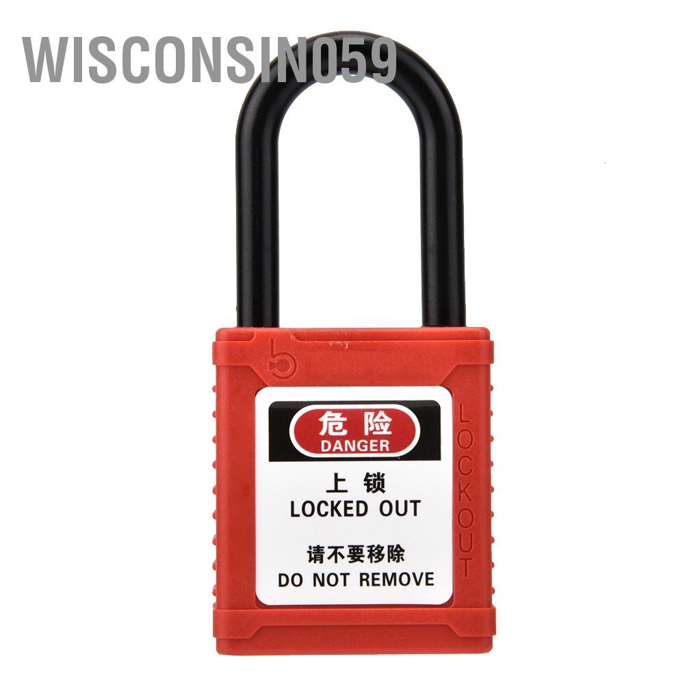 Wisconsin059 Khóa an toàn kỹ thuật Ổ khóa cách điện Chùm tia khóa ra Khóa cách ly