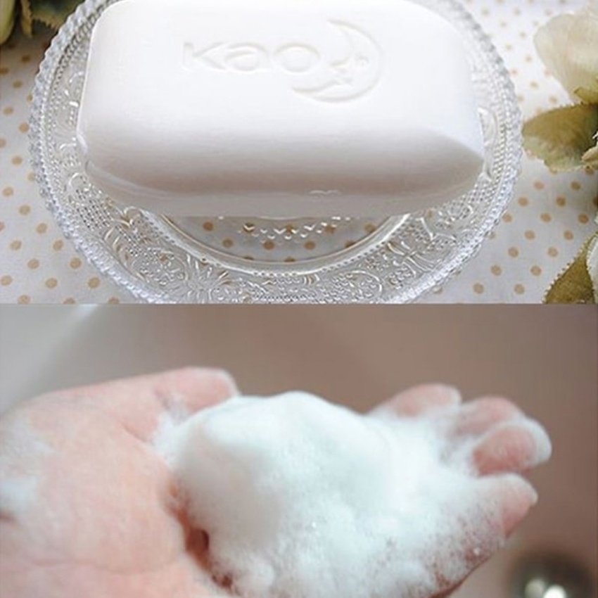 Xà Phòng Nhật White Kao 1 Xét 4 Bánh Mùi Hương Quyến Dũ Sữa Tươi,Hoa Hồng,Hương Cam,Hương Hoa Ly