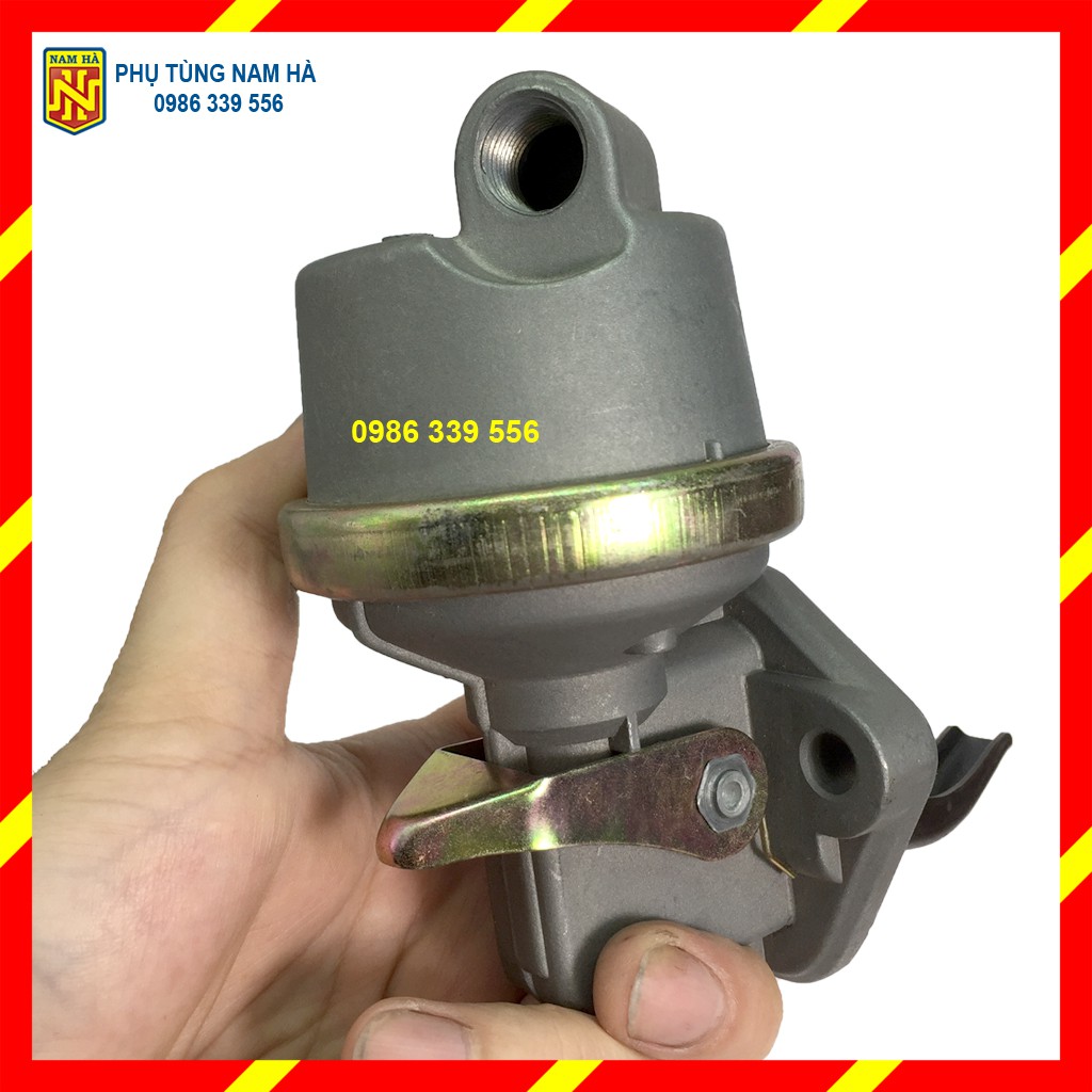 [Bơm tay nhiên liệu HyunDai] Bơm thấp áp cấp chuyển nhiên liệu cho ô tô máy xúc, máy ủi, máy công trình