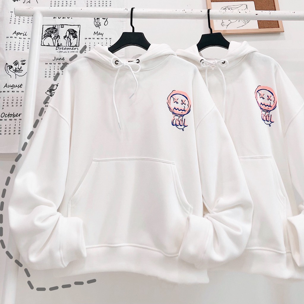 Áo Hoodie COOL Form Rộng Nỉ Bông Dày Dặn Ulzzang Unisex | BigBuy360 - bigbuy360.vn