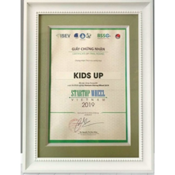 Kids Up cho bé chuẩn công ty