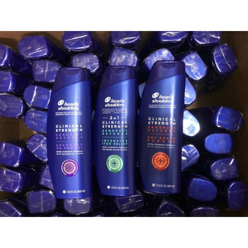 Dầu gội ngăn ngừa gàu head and shoulder clinical strength shampoo MỸ 400ml