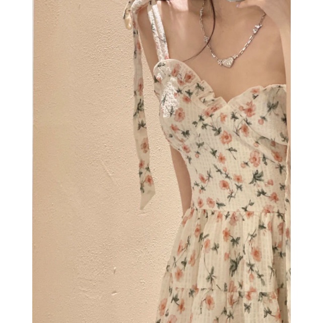 Đầm Hoa Mini Thời Trang Mùa Hè Quyến Rũ Cho Nữ