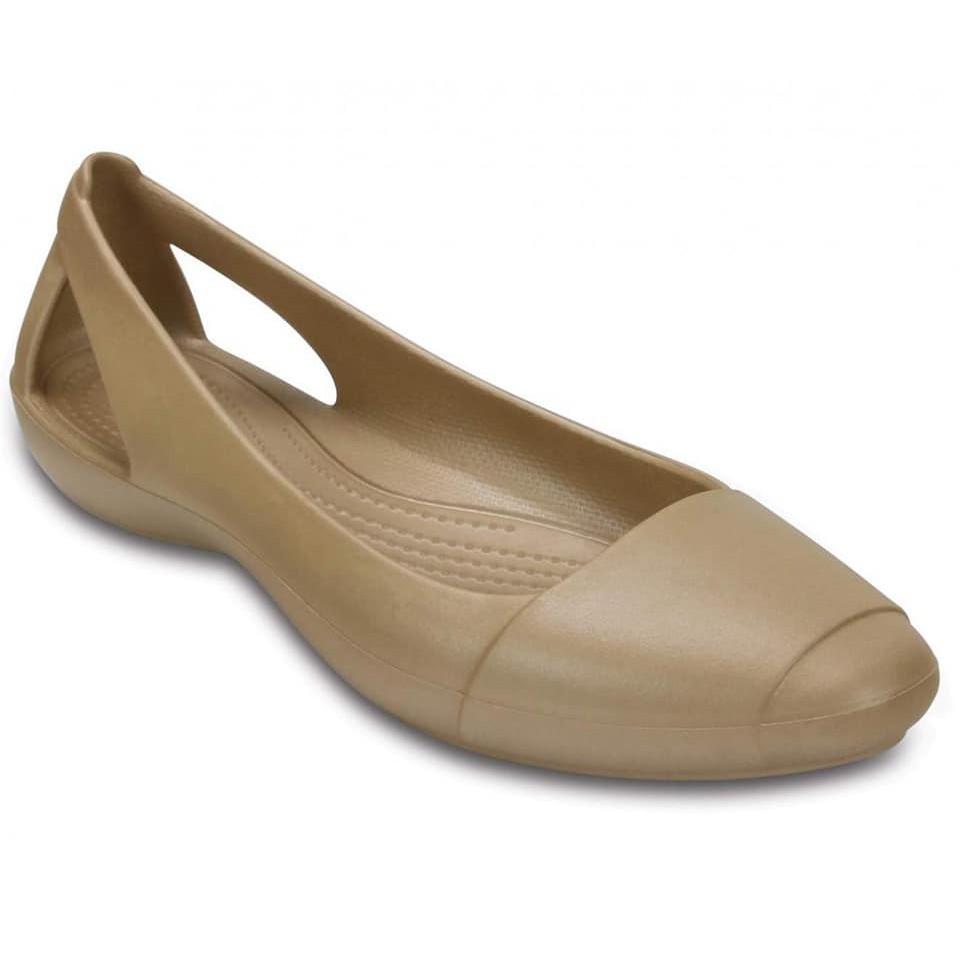 Giày búp bê Sienna Flat Gold cho nữ.