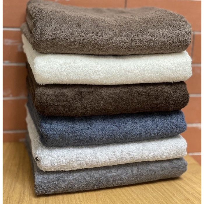Set 2 khăn tắm cotton Muji xuất dư