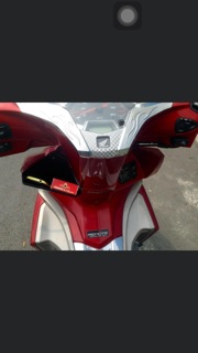 Hốc Để đồ màu đen bóng xe air blade 2016-2019