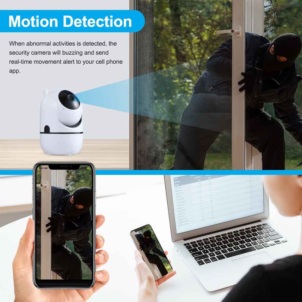 Camera IP HD 1080P Wifi không dây dịch vụ đám mây