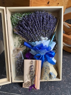 Hộp quà hoa lavender