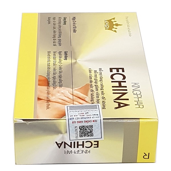Echina Kingphar- Hỗ trợ làm giảm triệu chứng trong các trường hợp cảm cúm, giúp hỗ trợ tăng sức đề kháng