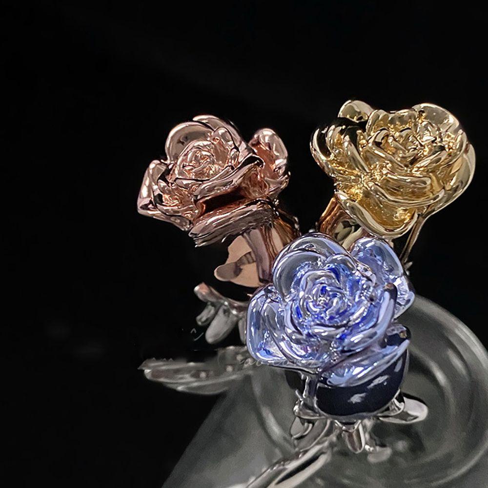 BACK2LIFE Trâm Cài Tóc Hình Hoa Hồng Phong Cách Nhật Bản Cổ Điển Cho Nữ