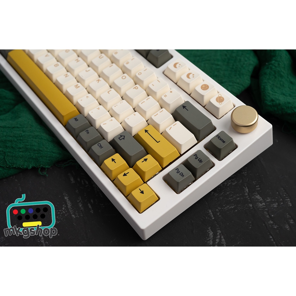 Keycap Shimmer Cherry nhựa PBT in nhiệt dyesub, 147 nút bàn phím cơ
