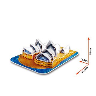 Mô hình lắp ráp Giấy 3D Mô hình Sydney Opera House