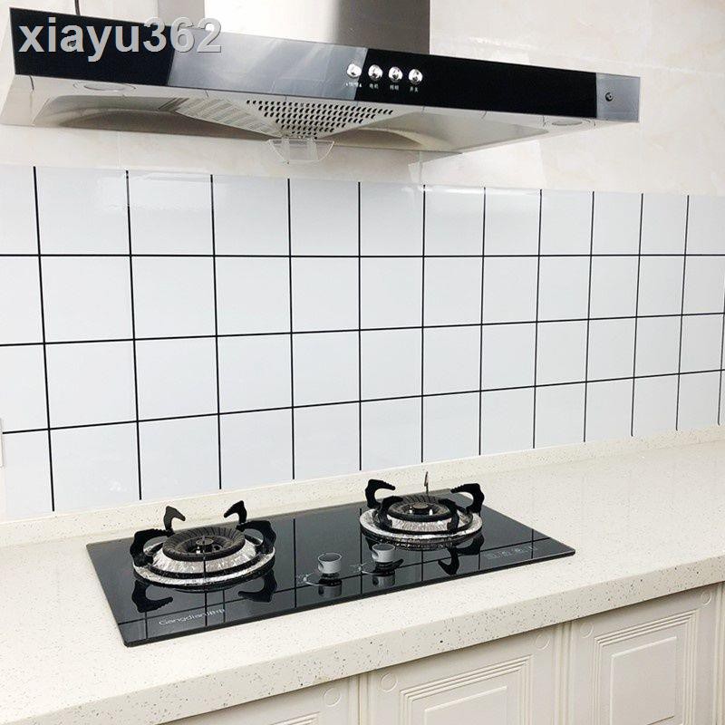 8.17♟10M giấy dán tường nhà bếp chống dầu mỡ chịu nhiệt cao