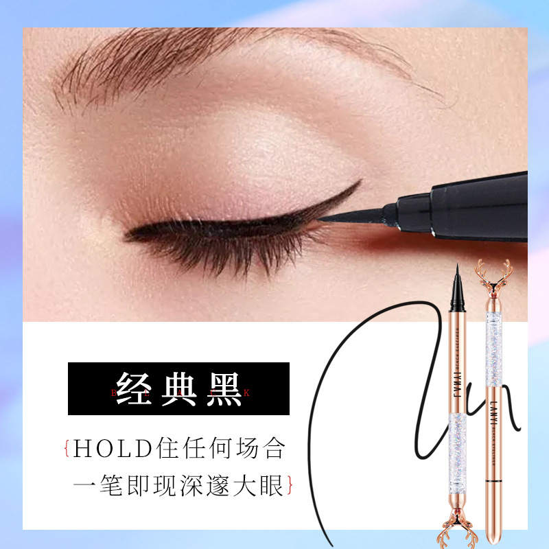 (Hàng Mới Về) Bút Kẻ Mắt Dạng Lỏng Màu Đen Chống Thấm Nước Và Không Nhòe Cho Người Mới Bắt Đầu | BigBuy360 - bigbuy360.vn