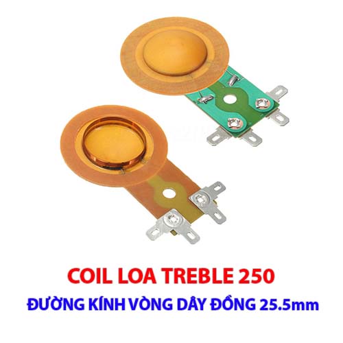 Côn loa treble 250, 350, 450- Coil loa treble dùng cho củ loa 250, 350, 450 - Hàng nhập khẩu chất lượng tốt