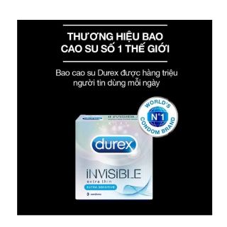 Bao cao su invisible 1 cái