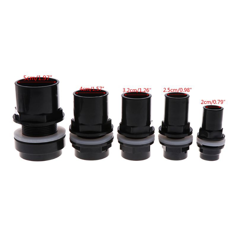 Đầu nối ống nước bể cá 20 / 25 / 32 / 40 / 50mm chuyên dụng