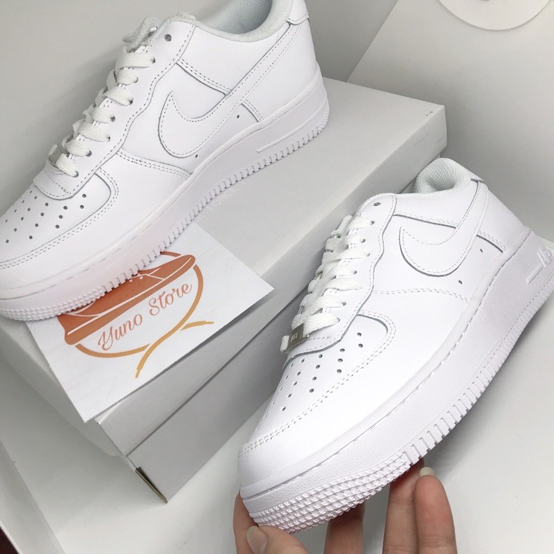 Giày Thể Thao Af 1 Trắng Cao Cấp - Yuno Store | BigBuy360 - bigbuy360.vn