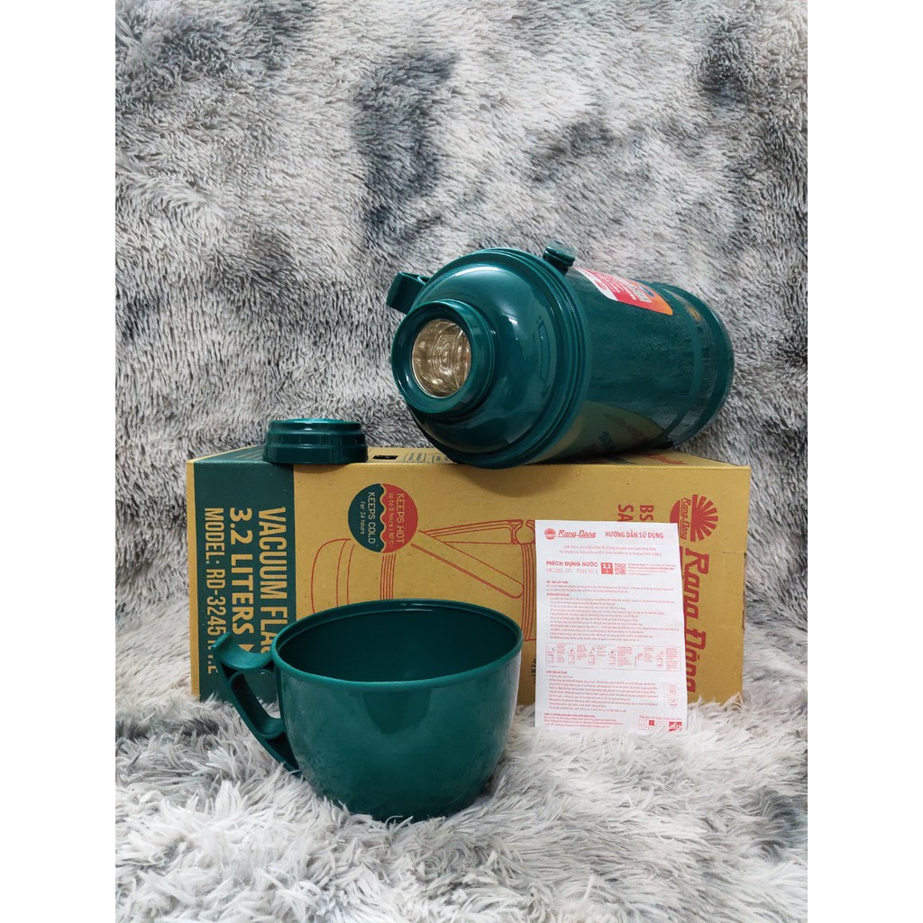 Phích Đựng Nước Nóng Siêu To 3200ml RD 3245 N1.E Rạng Đông