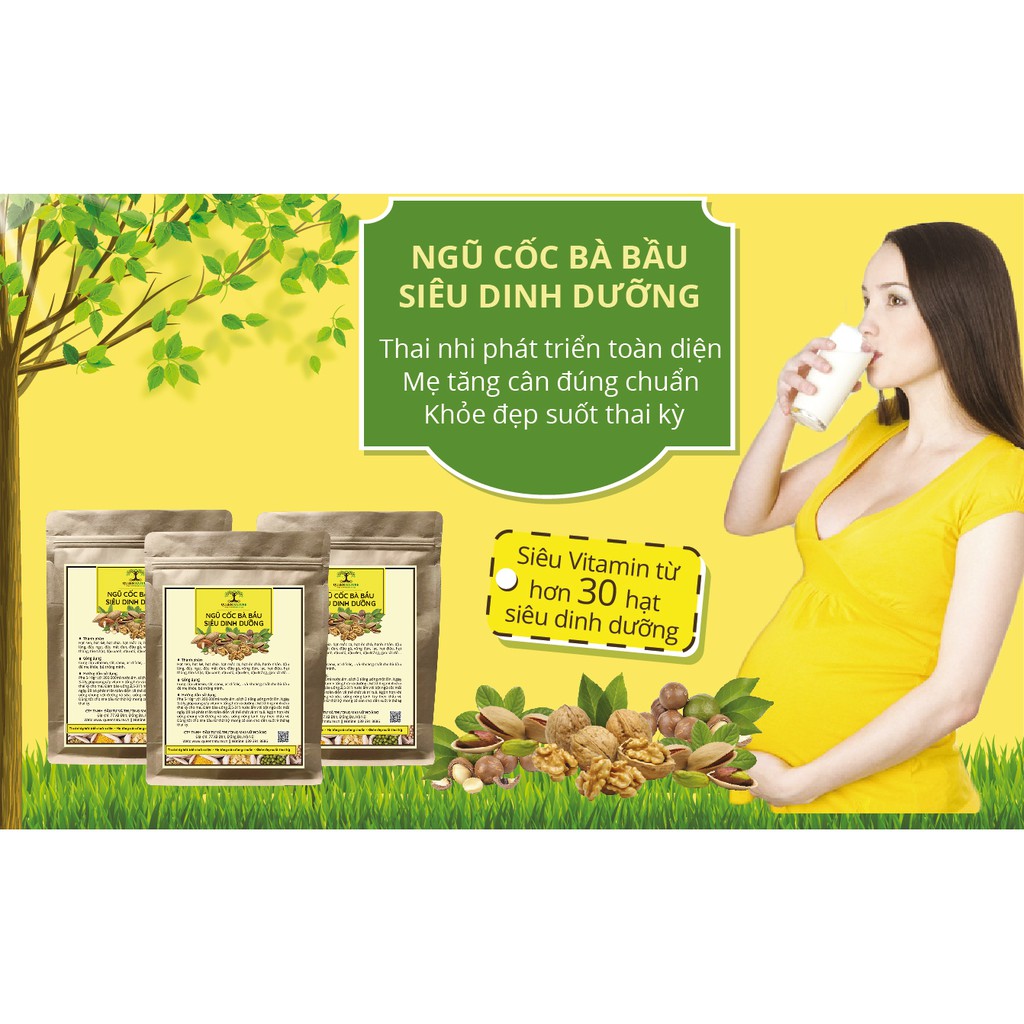 NGŨ CỐC BÀ BẦU 30 HẠT QUEEN NATURE 800GR [XUẤT KHẨU]