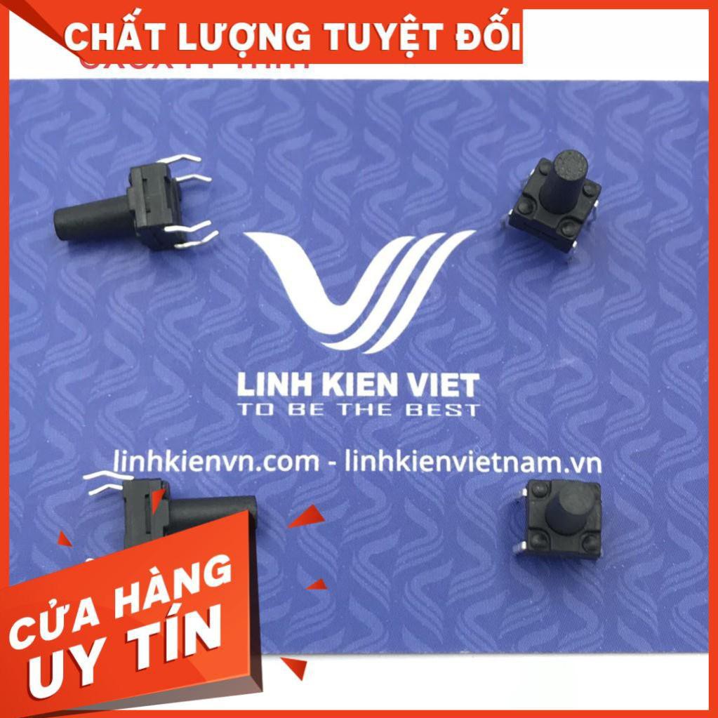 Nút nhấn 4 chân 6x6 mm cắm loại tốt