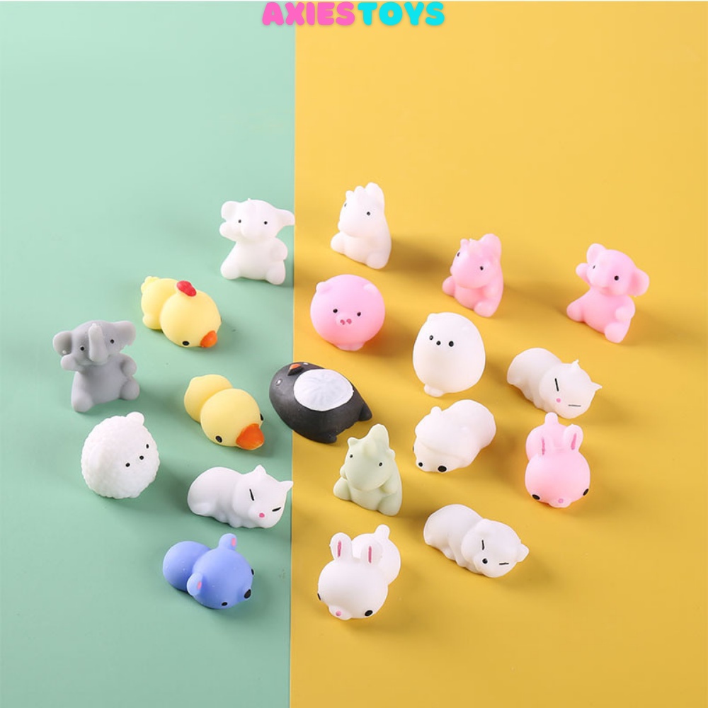 Đồ Chơi Squishy Mochi Hình Thú Cực Dễ Thương mềm dẻo