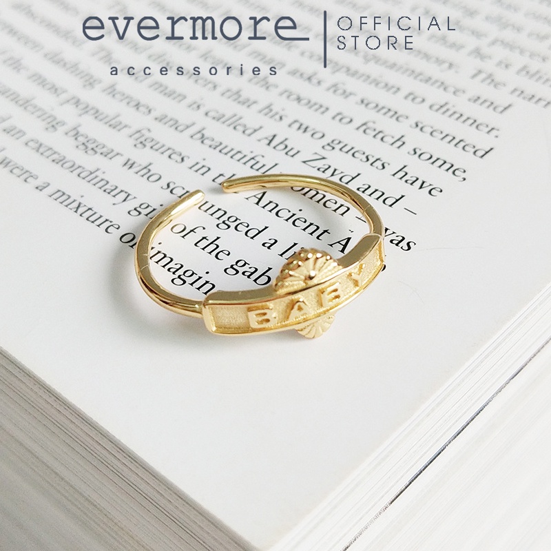 Nhẫn bạc EVERMORE, nhẫn bạc Hy Lạp đa phong cách hiện đại, minimalism - N043