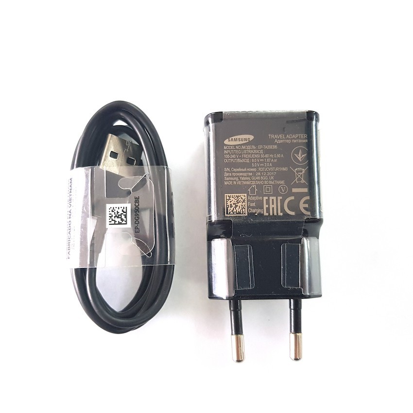 🌼 Có Bảo Hành 🌼 Bộ Củ Cáp Sạc Nhanh Samsung Galaxy S8 Fast Charge Chính Hãng