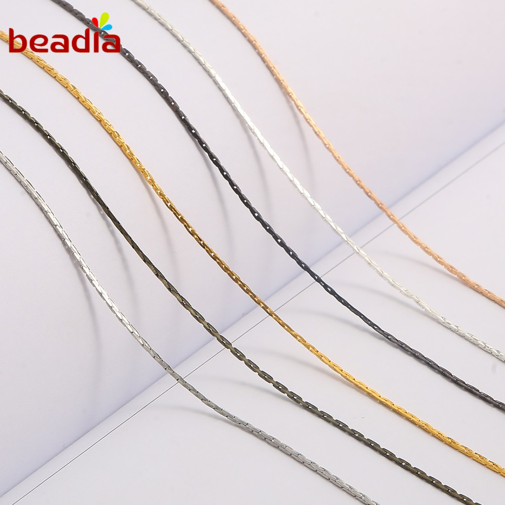 Dây đồng BEADIA 1m tùy chọn màu sắc làm đồ trang sức
