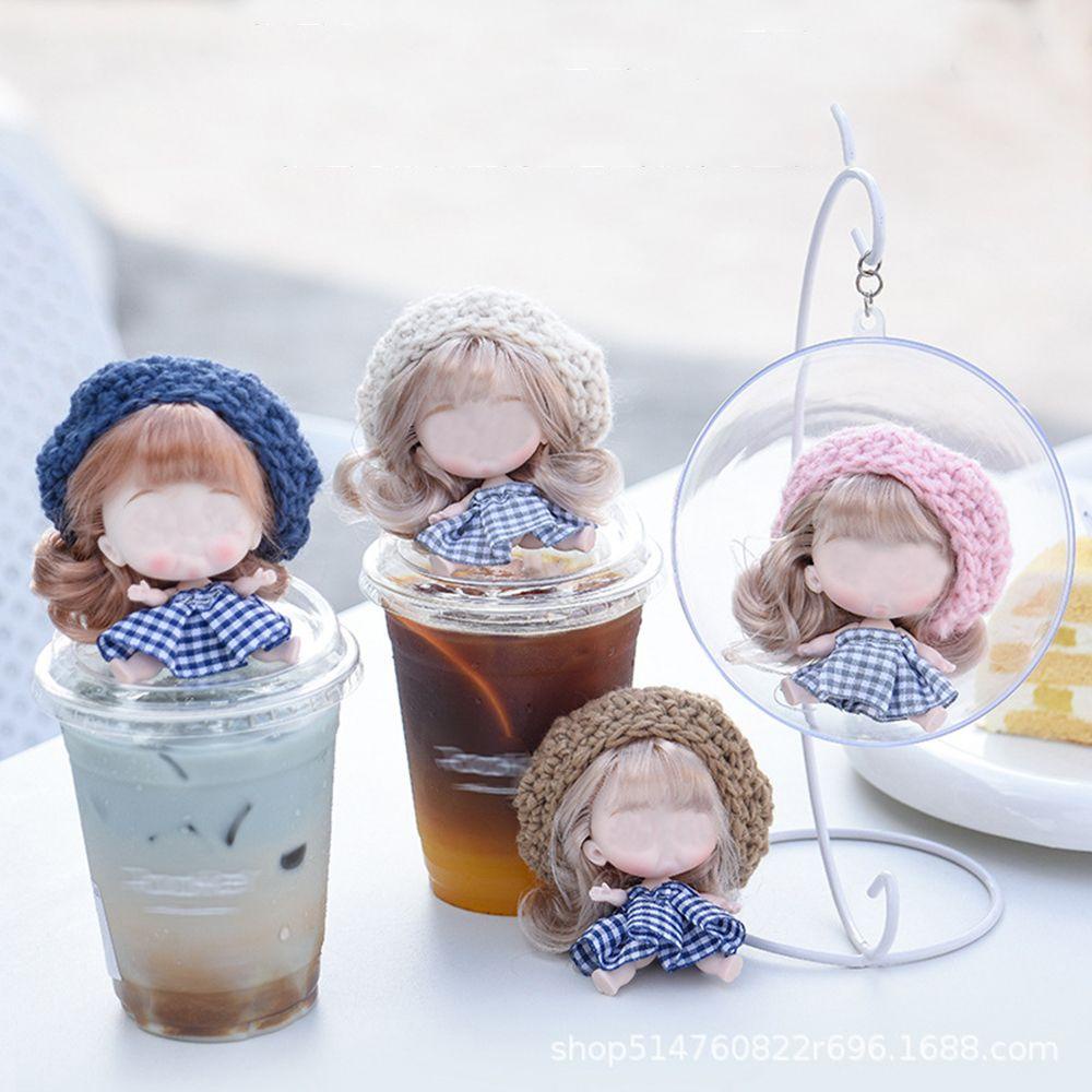 Búp Bê BJD Mini Đội Mũ Xinh Xắn Đáng Yêu
