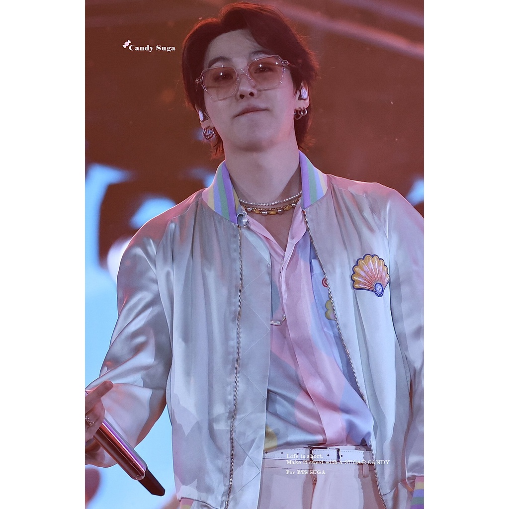 CHÍNH HÃNG NHẪN TWINKLE BLING SUGA BTS PTD SEOUL CONCERT