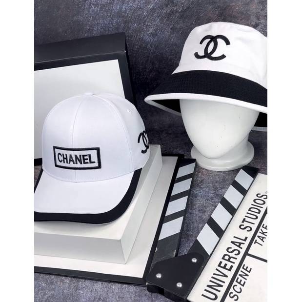 Combo 1 Cặp Nón kaki vành - kết cặp đôi năng động thời trang nam nữ đẹp phối màu vành trắng đen