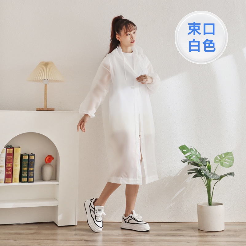 Áo Mưa Bằng EVA Chống Nước Có Thể Tái Sử Dụng Cho Người Lớn