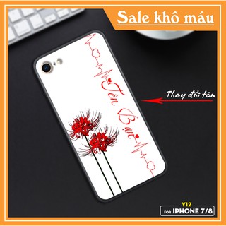 Ốp lưng ký tên dành cho iphone 7 thường, 8 thường