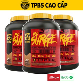 Sữa Tăng Cơ Mutant ISO SURGE 5lbs (2.3kg) Tăng Cơ Phục Hồi Cơ Bắp