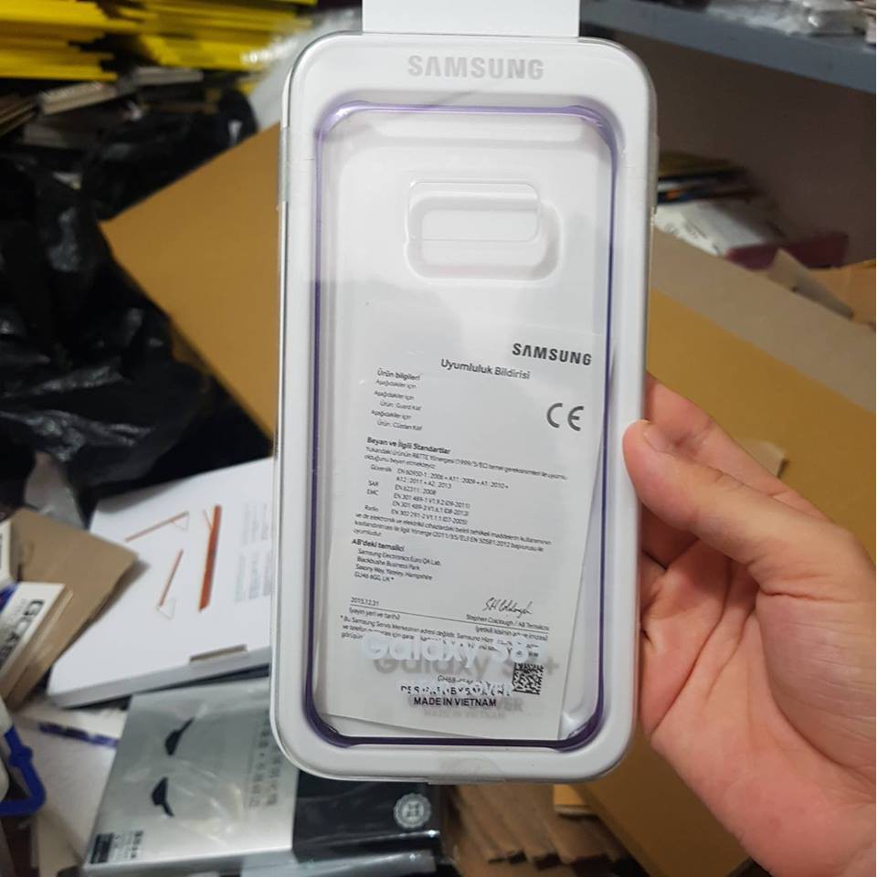 Ốp lưng Clear cover Samsung S8