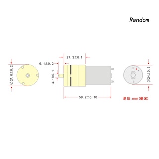 Máy bơm không khí oxy mini DC 12V cho bể cá