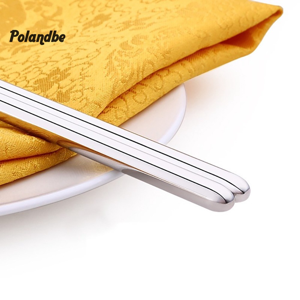 Đôi đũa inox dài 14 inch chống trượt tiện dụng cho nhà bếp