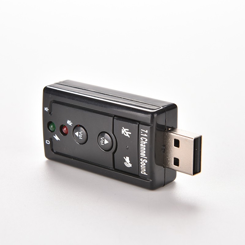Thẻ Âm Thanh Mở Rộng Mini USB 2.0 3D 12Mbps 7.1 Kênh