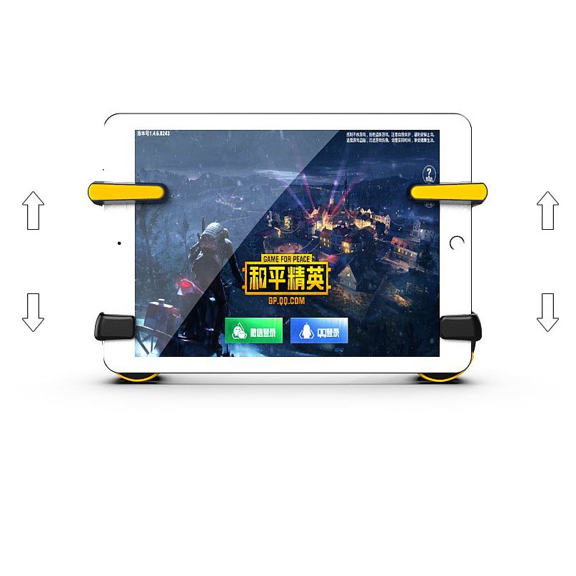 Bộ nút bắn autotap dành cho máy tính bảng chơi game bắn súng PUBG, Free Fire, ROS, COD...