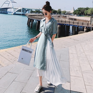 Đầm Chiffon Dài Dáng Chữ a Phong Cách Hepburn Pháp Thời Trang Mùa Hè 2023 Mới Cho Nữ