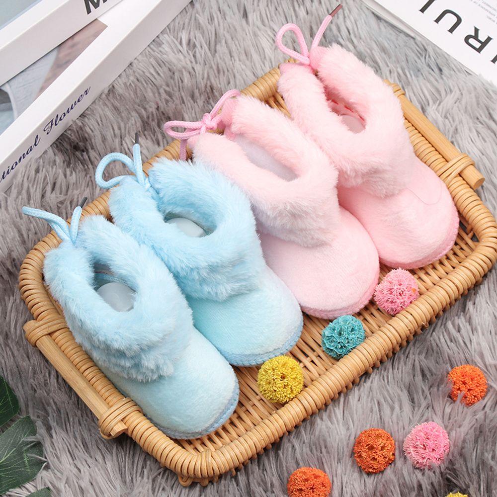Giày Vải Cotton Đế Mềm Cho Bé Sơ Sinh LAYOR1