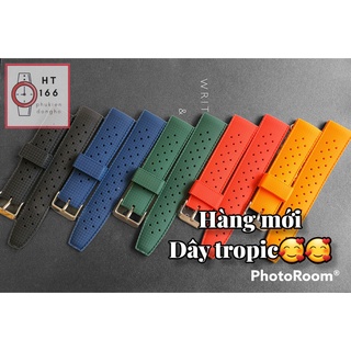Dây Tropic cao su đồng hồ vintage