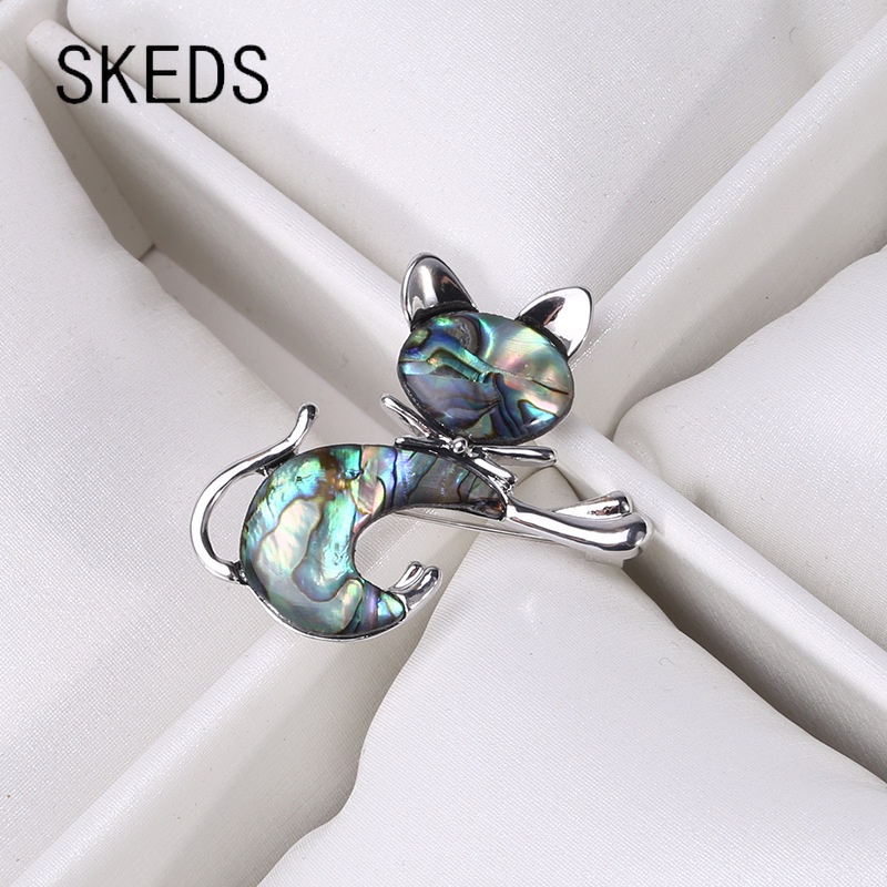 Ghim Cài Áo Kim Loại Hình Mèo Dễ Thương Thời Trang