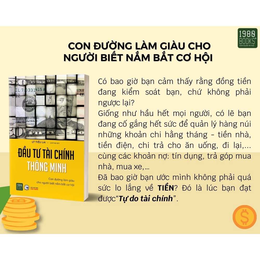 Sách - Đầu Tư Tài Chính Thông Minh - Con Đường Làm Giàu Cho Người Biết Nắm Bắt Cơ Hội