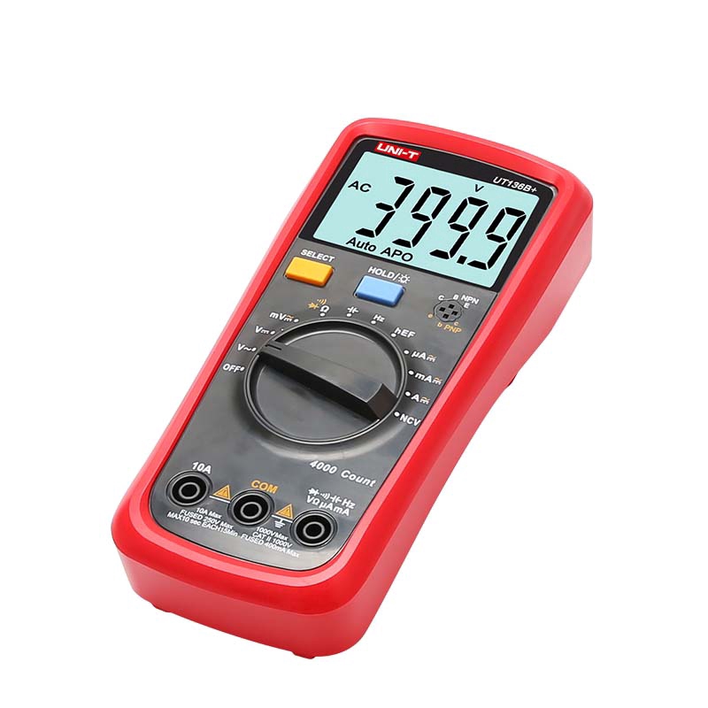 【100%Original Agent】UNI-T UT136B+ UT136C+ 1000V 10A Digital multimeter,Voltmeter Ammeter,resistance capacitance  Temp Tester LCD backlight  NCV