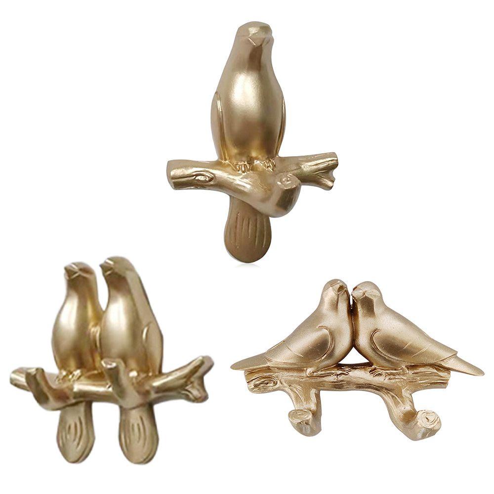 Móc Treo Quần Áo Hình Đầu Hươu Bằng Nhựa Resin Phong Cách Vintage Bắc Âu