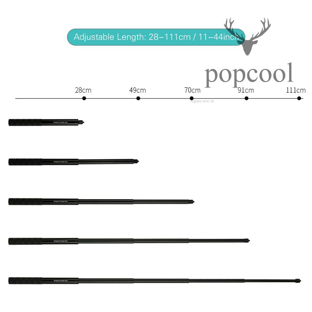 Gậy Selfie Vô Hình Dài 5 Phần 28cm - 111cm Có Thể Điều Chỉnh Độ Dài 1 / 4 Inch | BigBuy360 - bigbuy360.vn