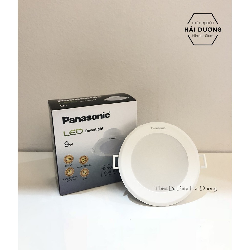 Đèn Panasonic LED Downlight âm trần 9w NNNC7596488 Trắng - NNNC7581488 Vàng - Bảo hành 12 tháng